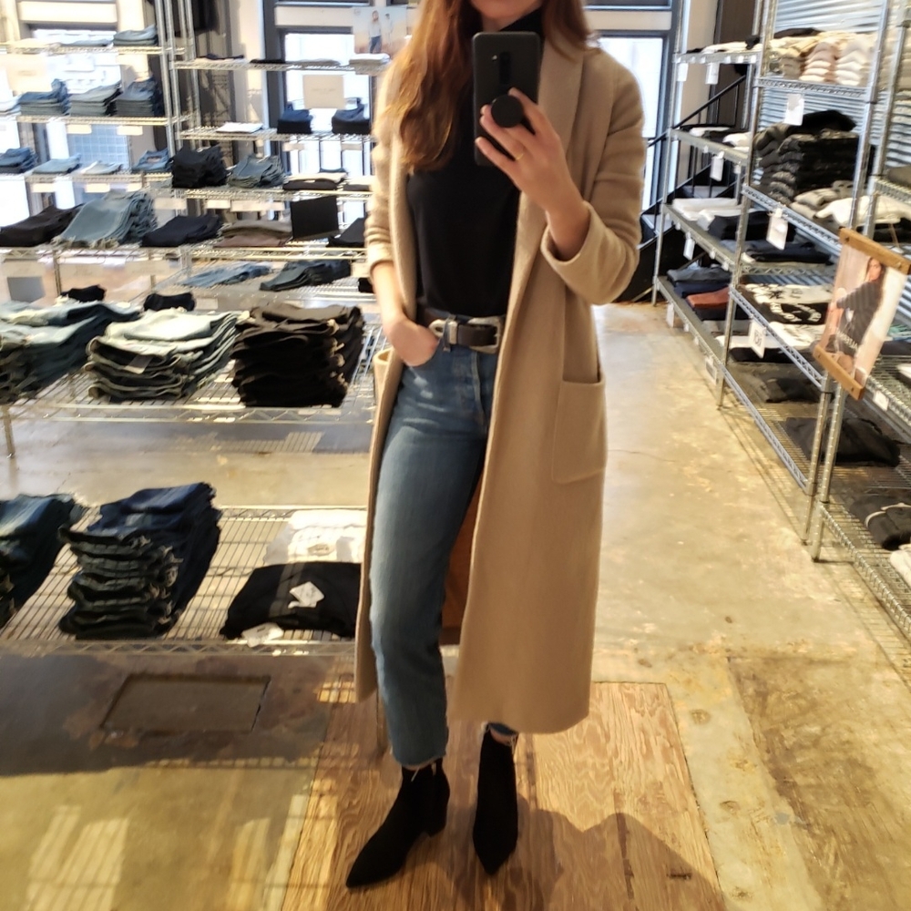 Aritzia The Group Babaton Shawl Merino Wool Jacket - Picture 3 of 8